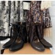 Modo Angelonia Flower Wall Short Boots(Leftovers/4 Colours/Full Payment Without Shipping)